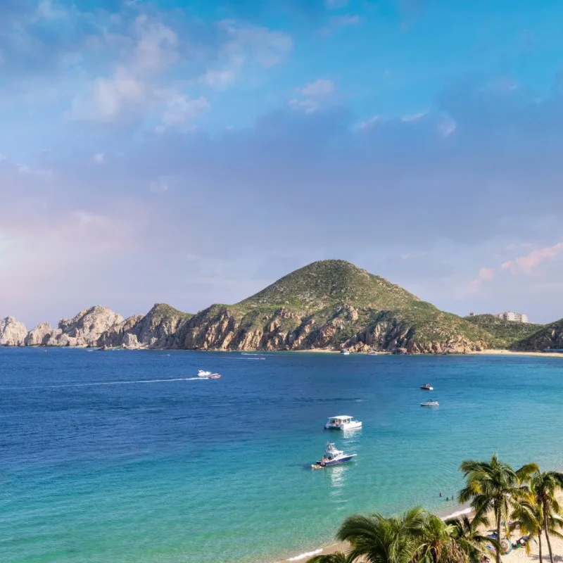 Beautiful View of Cabo San Lucas Arch and Land's End and the Sea