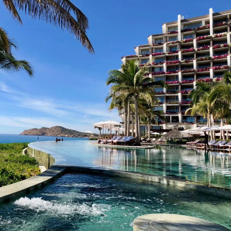 View of the Pool and Hotel at Grand Velas Los Cabos