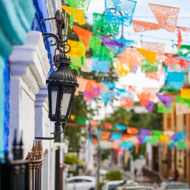 View of a Street in San Jose del Cabo