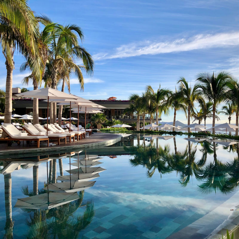 Infinity pool at the Grand Velas Los Cabos