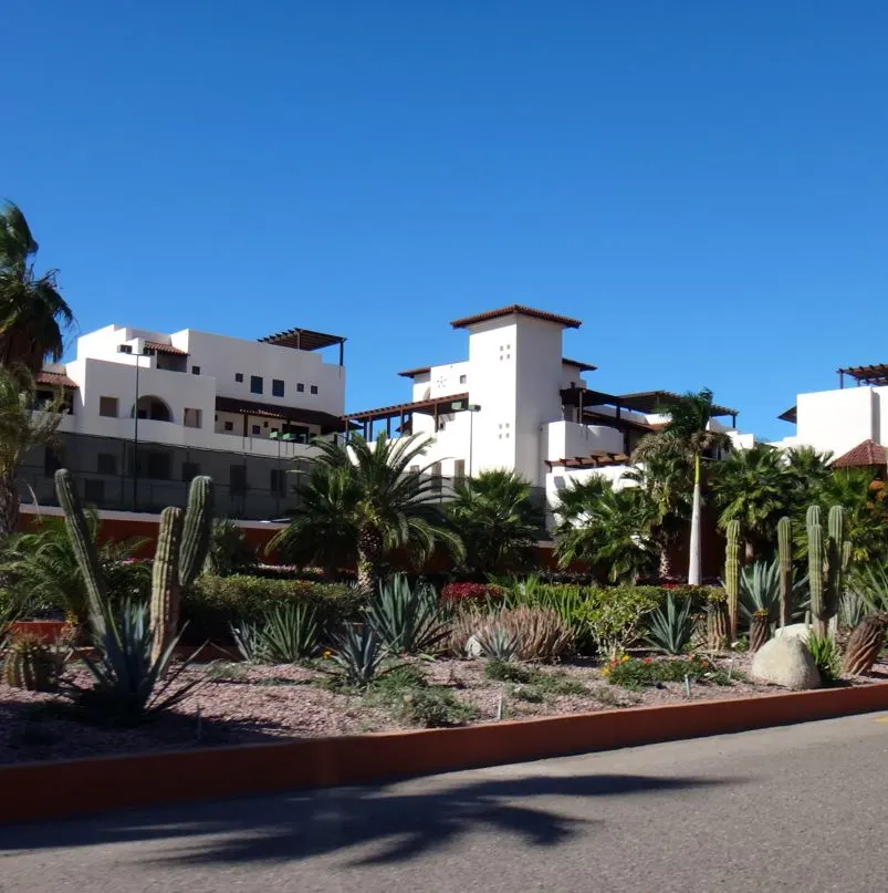 Hotel Front In La Paz Mexico