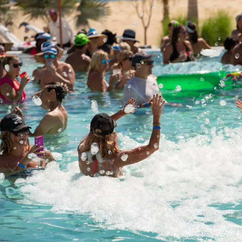 Pool Party at a Los Cabos Resort