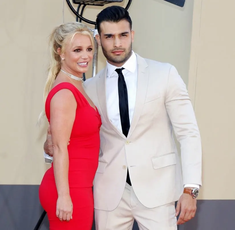 Britney Spears and Sam Asghari