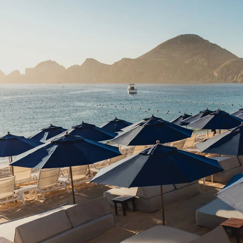 Corazon Beach Club in Los Cabos, Mexico