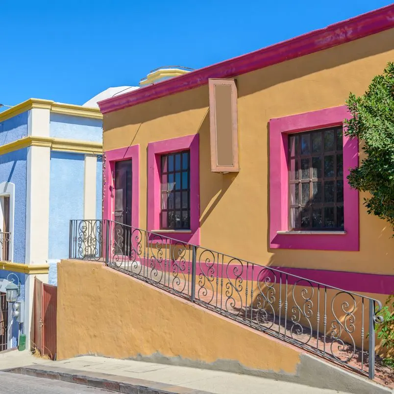 Houses in los cabos street