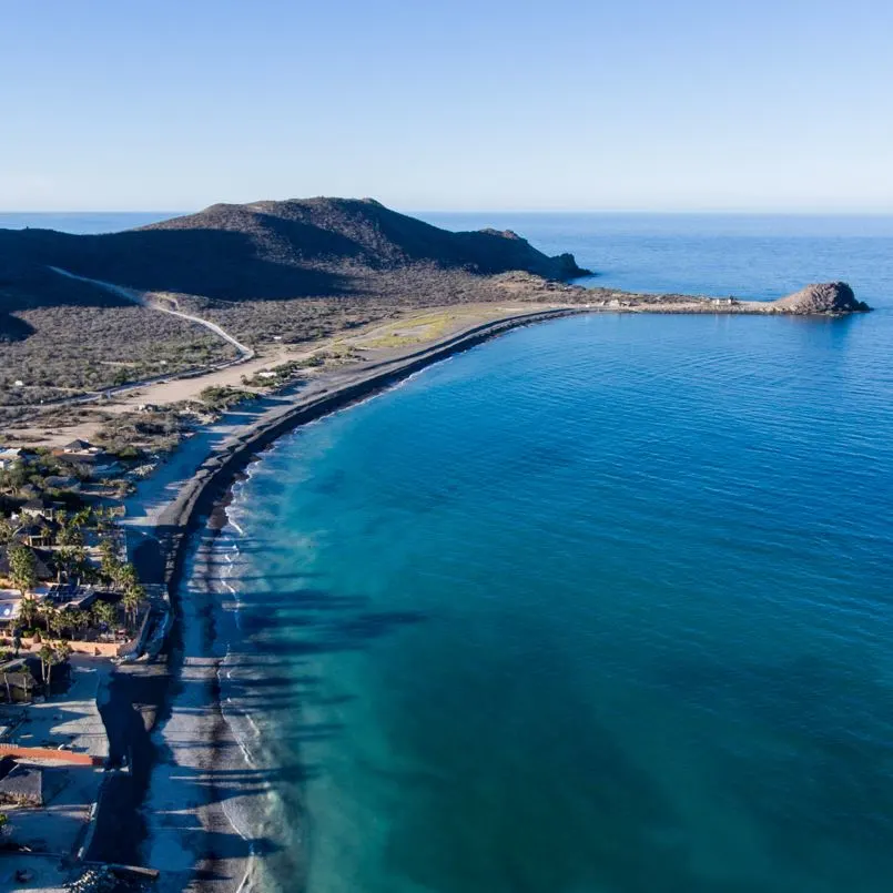 Coast Near The Cabo Pulmo National Park