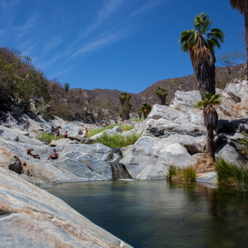 Santa Rita Hot Springs Near Los Cabos, Mexico