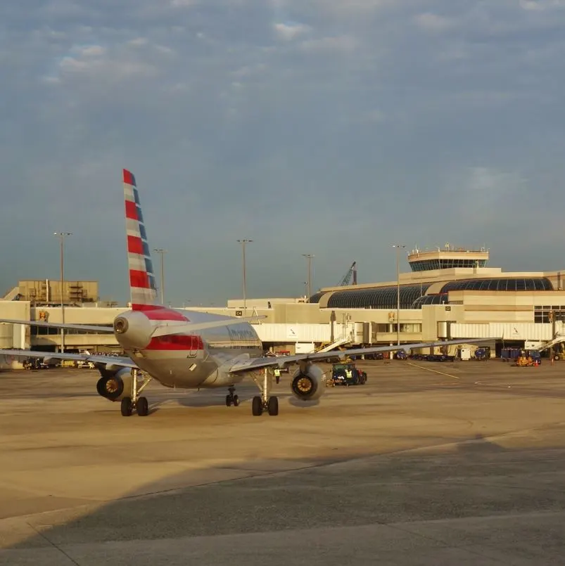 American Airlines Planes At The Charlotte Airport