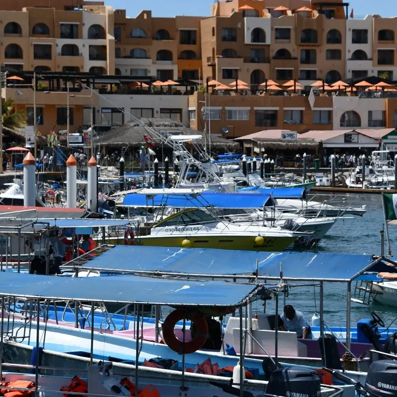 small boats in the cabo san lucas marina