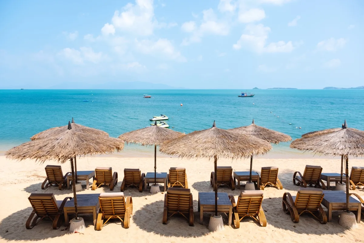Beach Club With Chairs
