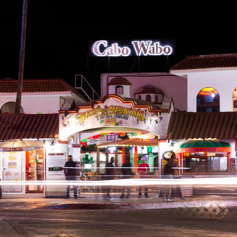 Cabo Wabo Cantina in the Nightlife Area of Cabo San Lucas, Mexico