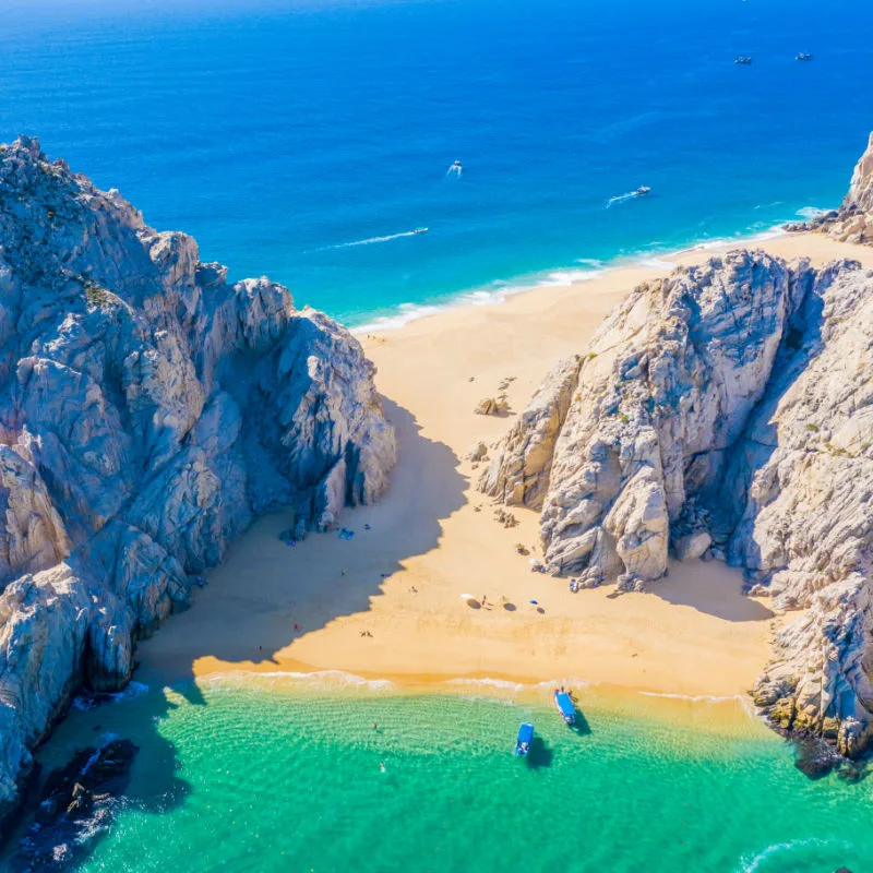 Stunning Lover's Beach in Cabo San Lucas, Mexico