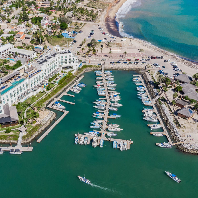 Aerial View of San Jose del Cabo Marina