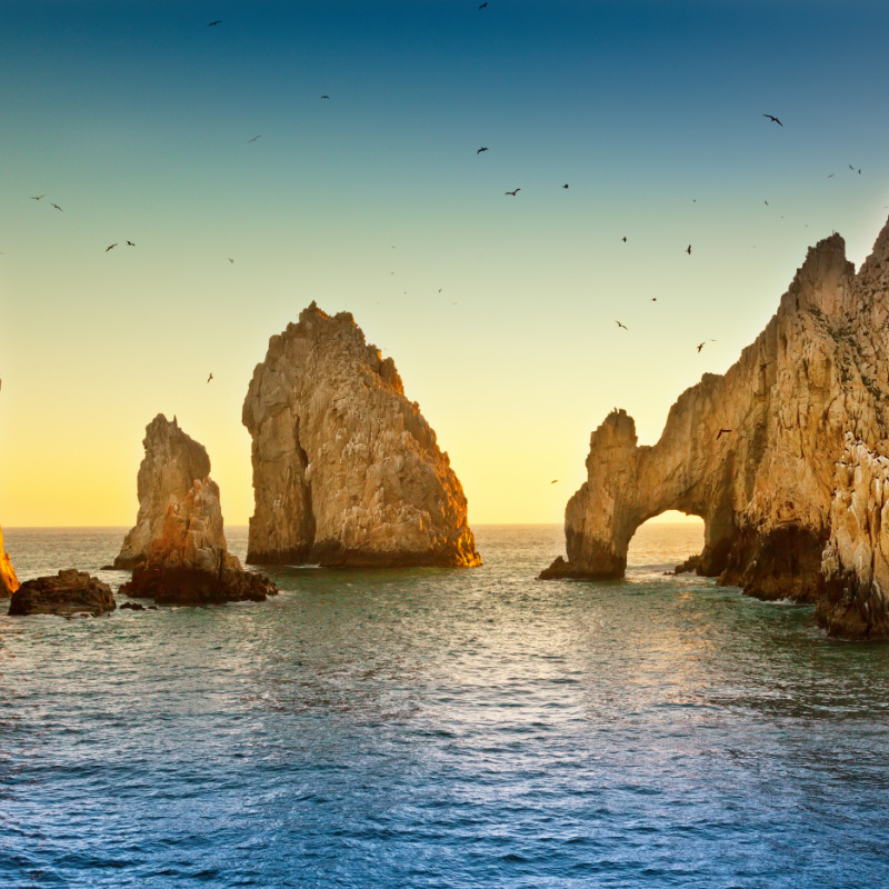 Beautiful View Of the Arch of Cabo San Lucas, Mexico