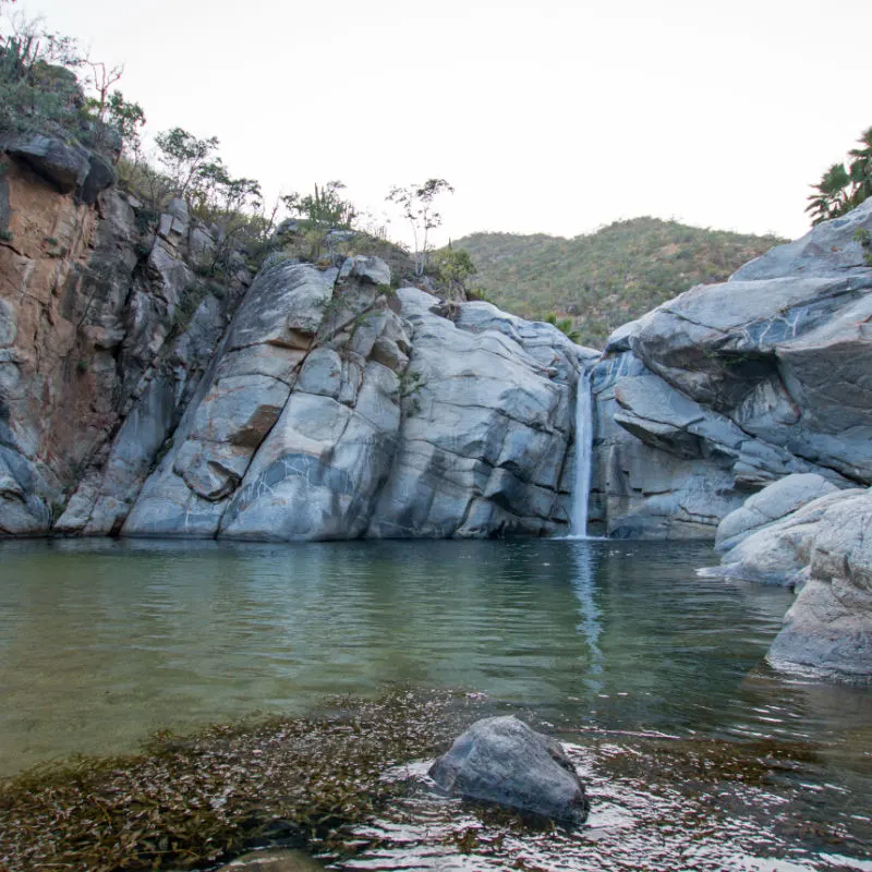 waterfall in cabo