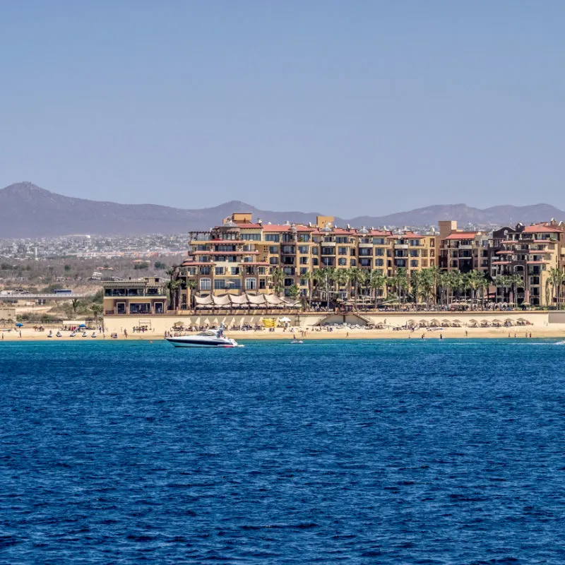 Resorts and sea in Los Cabos
