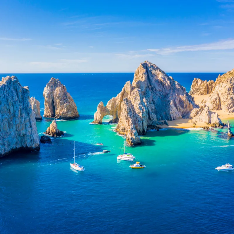 View of los cabos arch