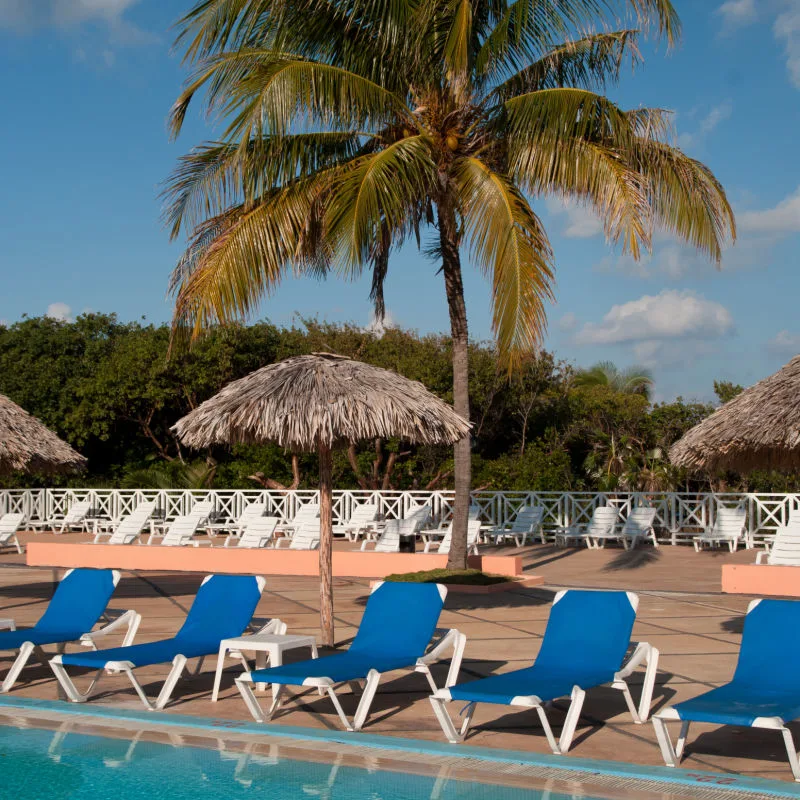 Los Cabos hotel pool area