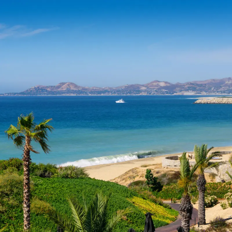 Beach and coastline of Cabo San Lucas, Mexico