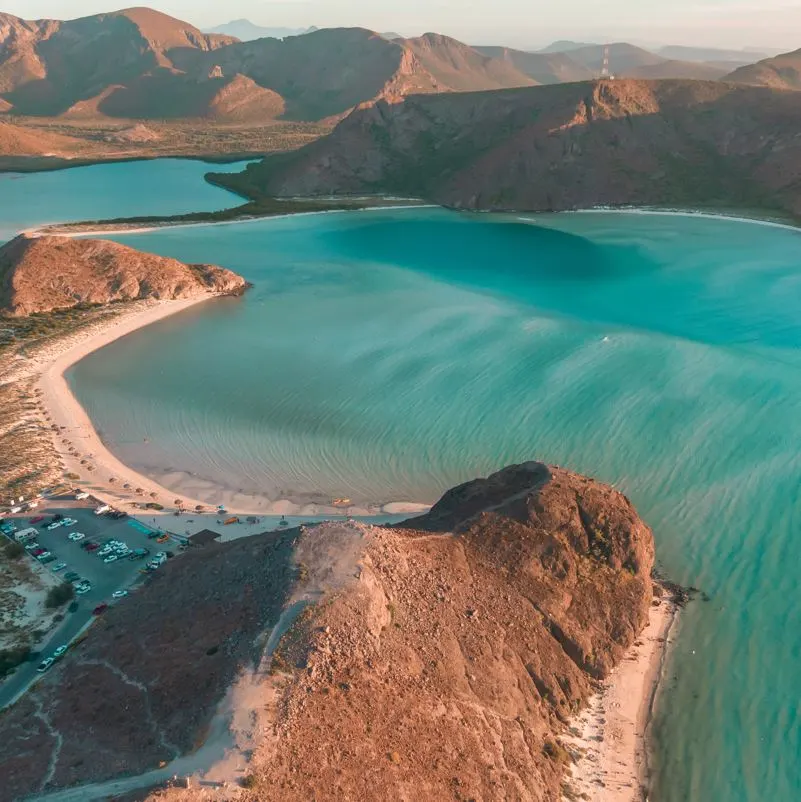 Bay near La paz
