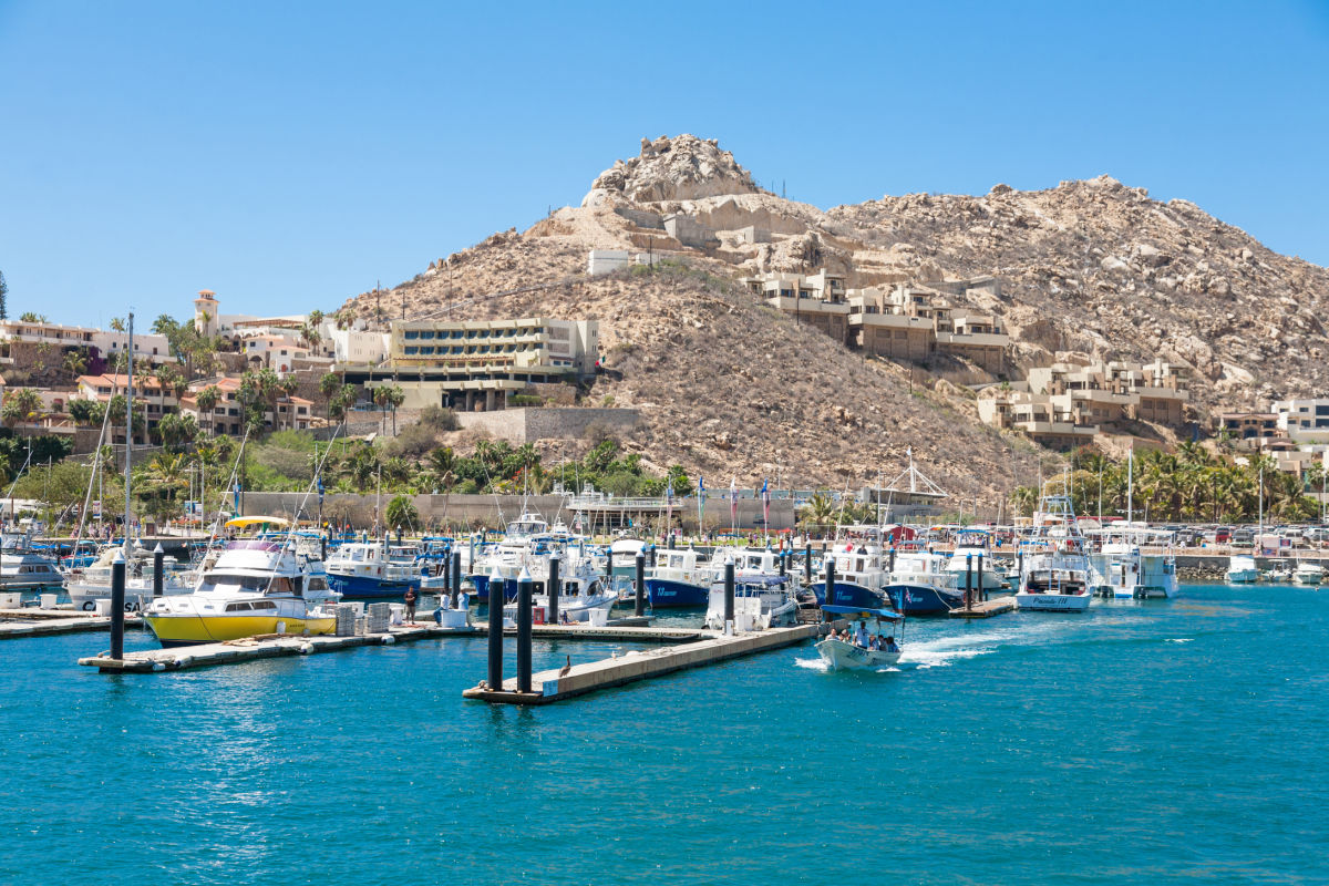 Marina in Los Cabos, Mexico