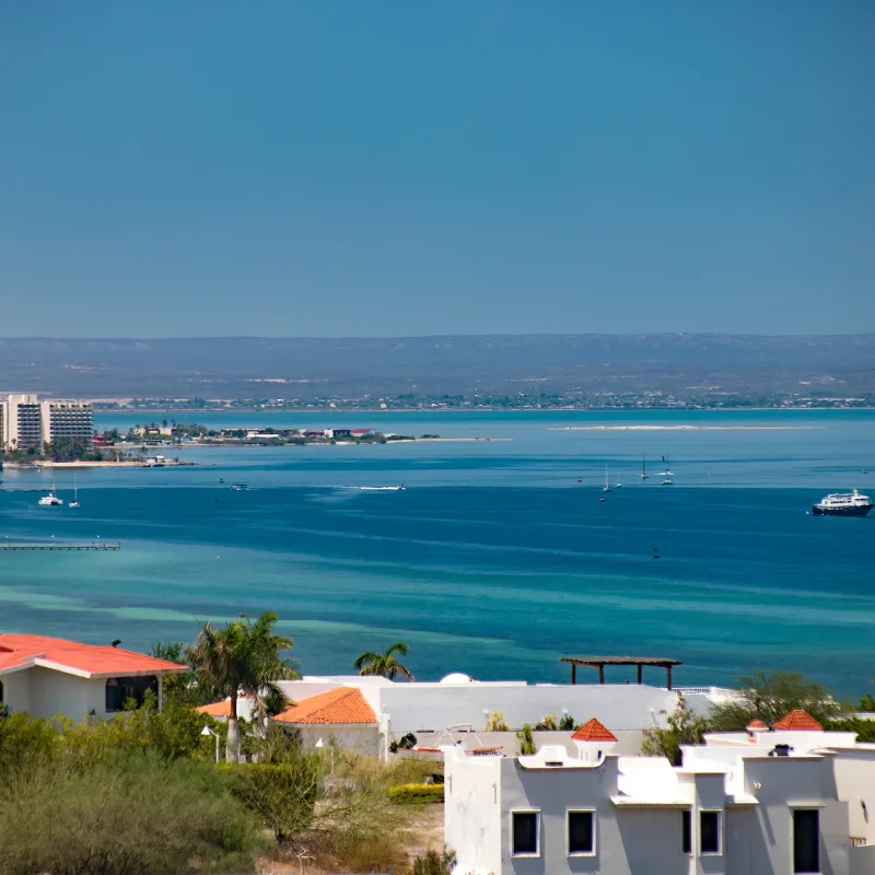 View of the Bay of La Paz