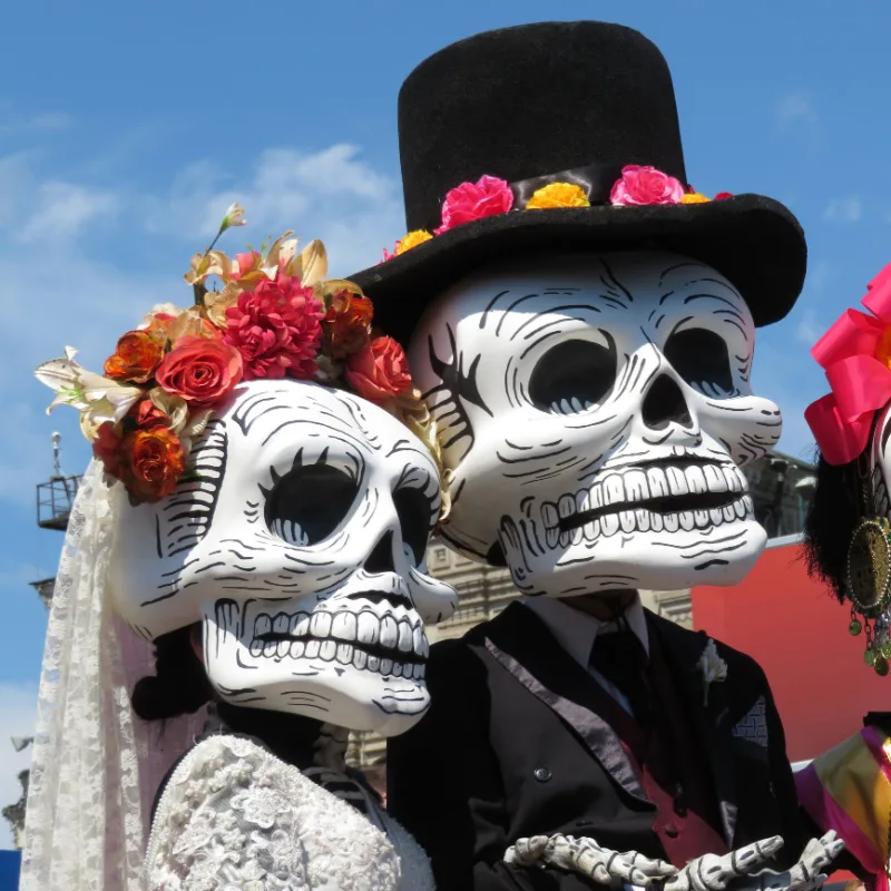 dia de los muertos costumes