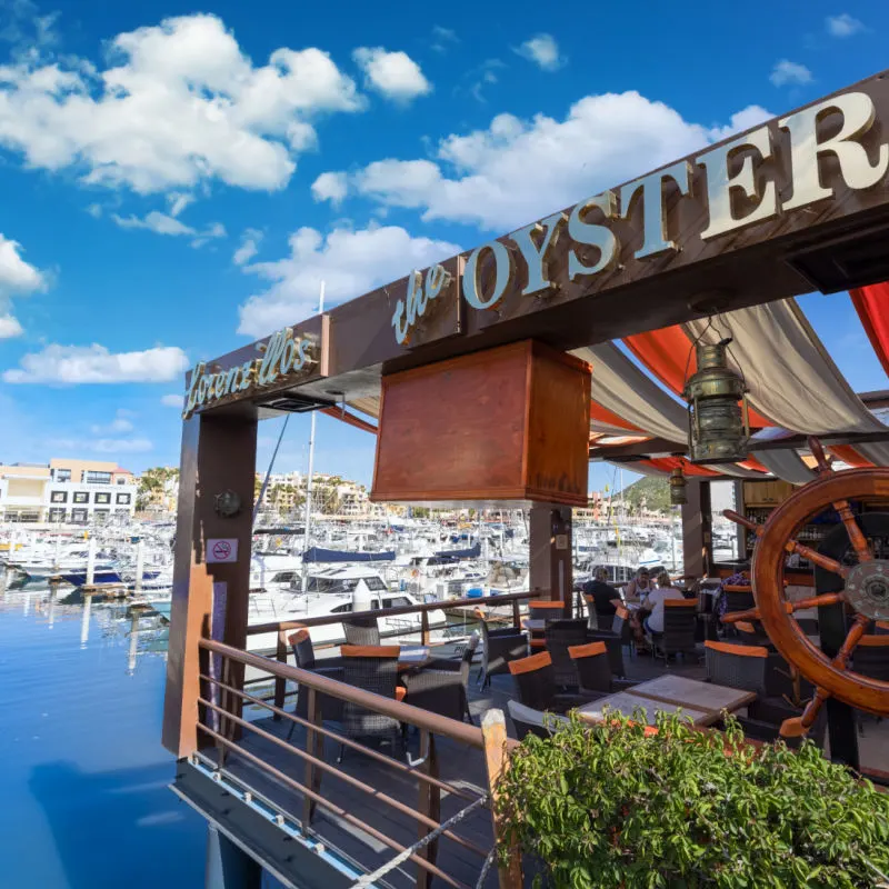 Oyster restaurant in Los Cabos