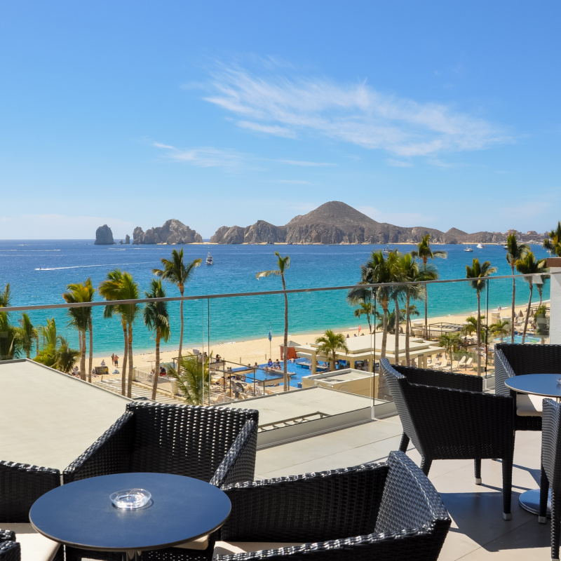 view of los cabos from balcony
