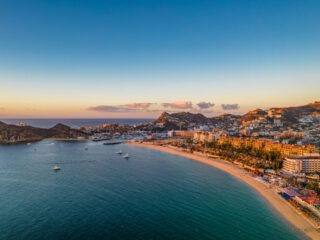 Beautiful View of Cabo San Lucas Beaches and Resorts