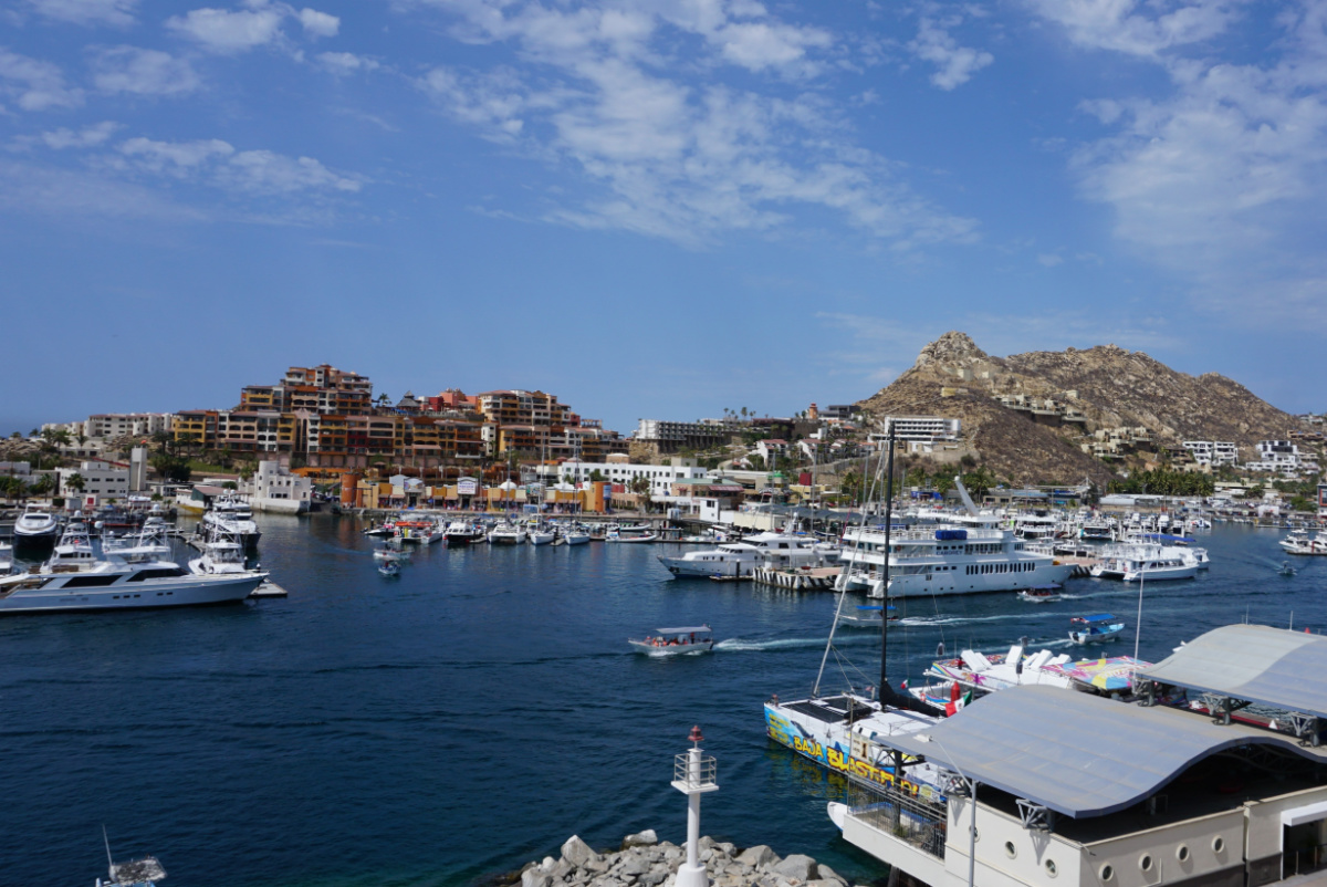Boats in the Marina in Cabo San Lucas, Mexico