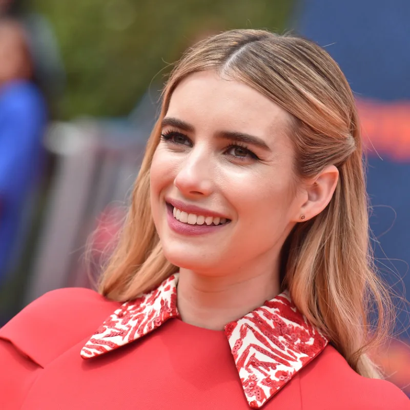 Emma Roberts arrives for the 'Ugly Dolls' World Premiere on April 27, 2019 in Los Angeles, CA
