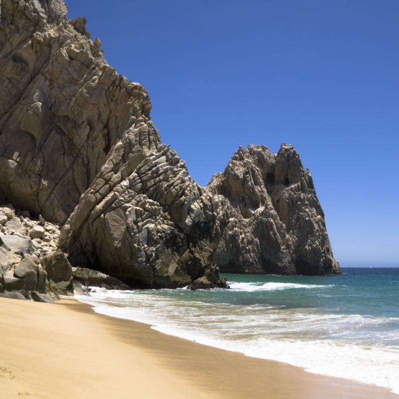 Land's End, rock formation in Cabo San Lucas Mexico