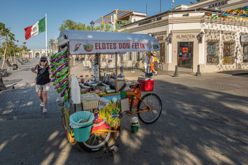 Street Vendor in Los Cabos, Mexico