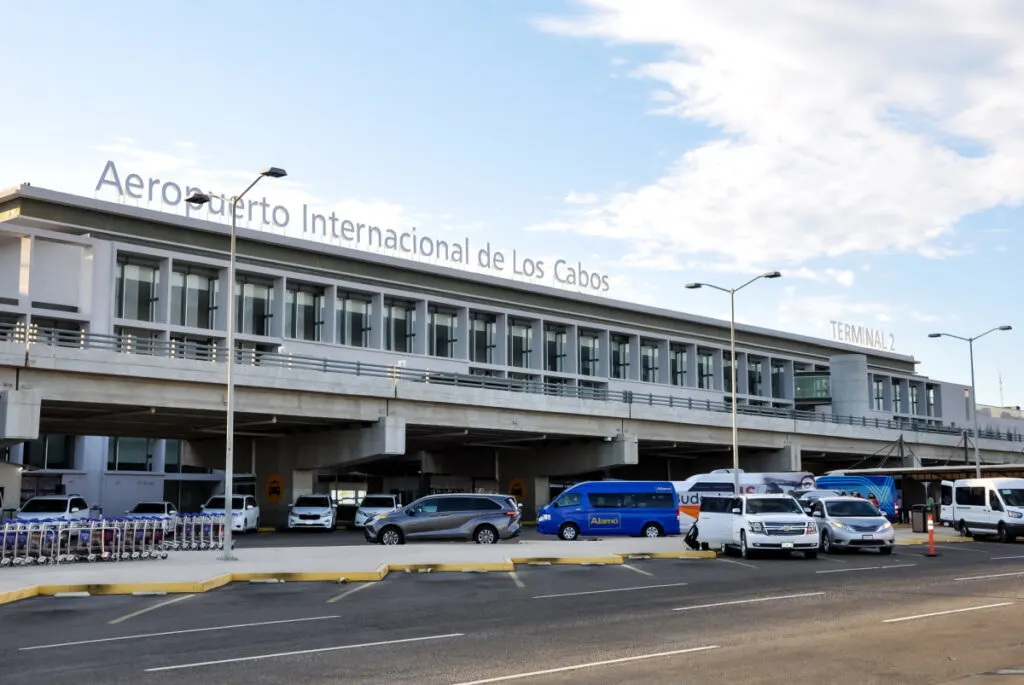 Vehicles Outside of Los Cabos International Airport