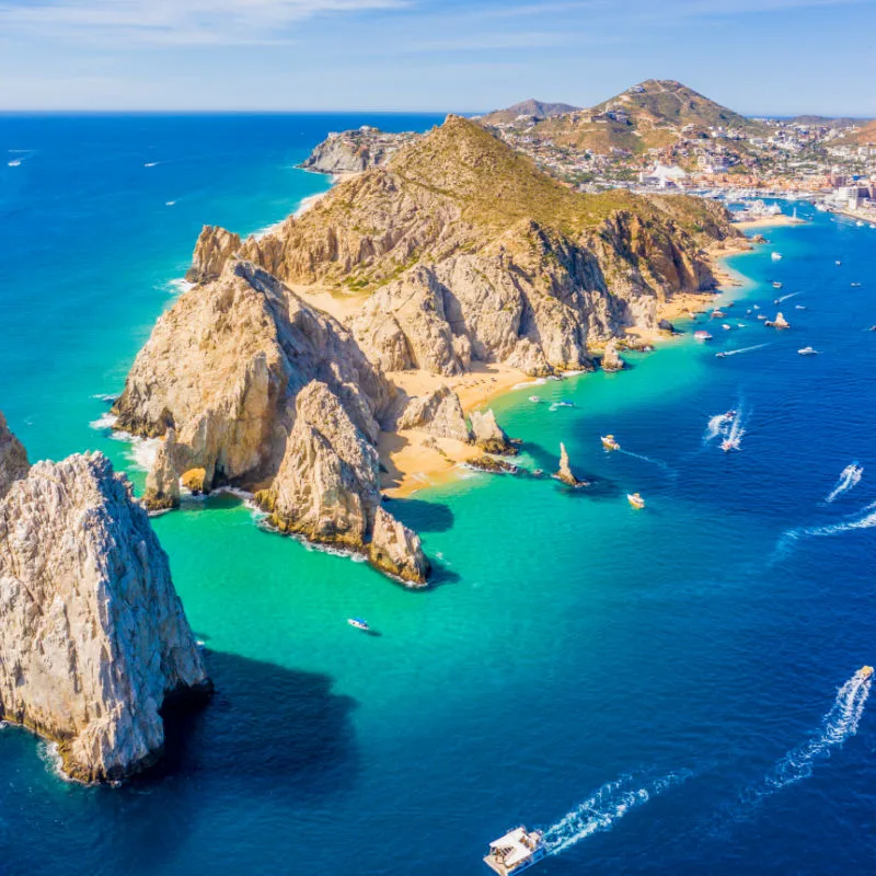 aerial view of cabo