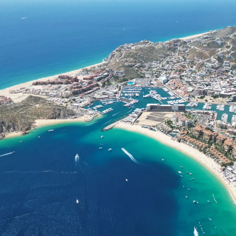 los cabos from the air