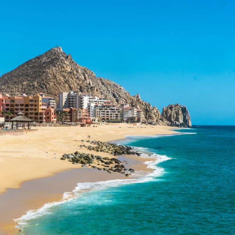 beautiful beach in los cabos