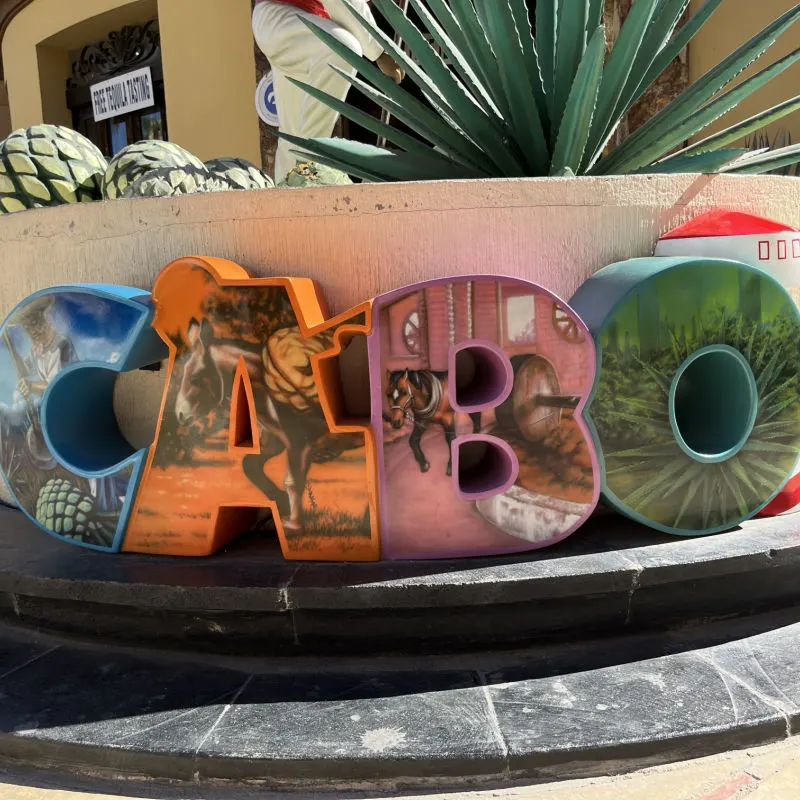 decorative cabo sign