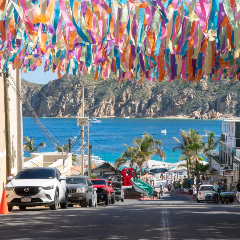 parked cars in cabo