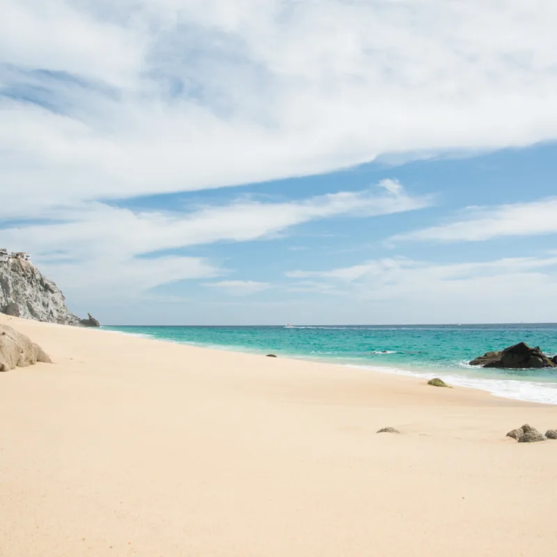 sandy beach in los cabos