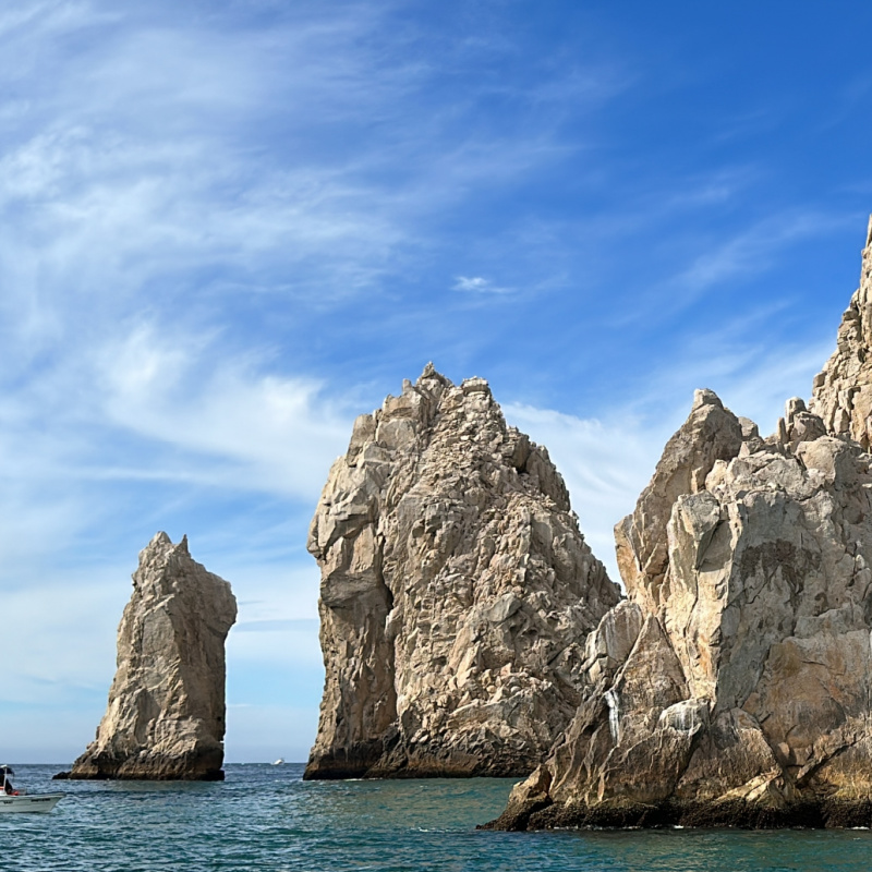 El Arco (The Arch) rock formations in Cabo San Lucas, Mexico