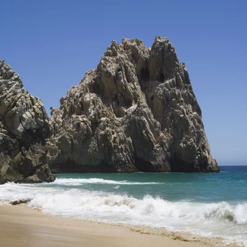 Land's End, rock formation in Cabo San Lucas Mexico