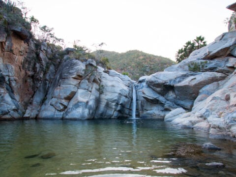 Waterfall Near Los Cabos, Mexico