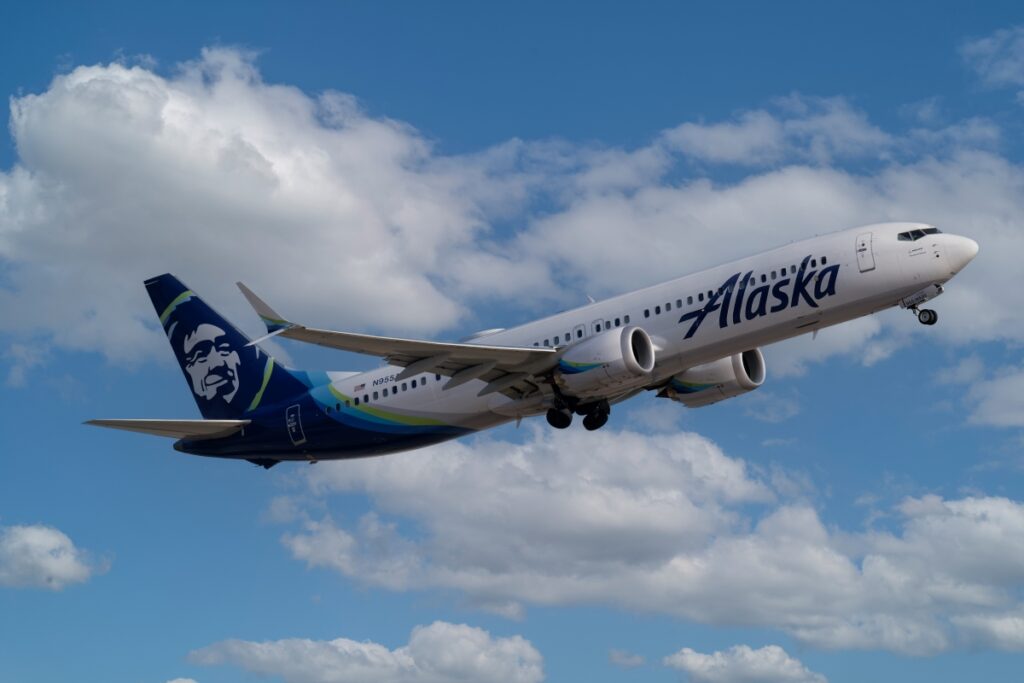 Alaska Airlines 737 MAX 9 airplane