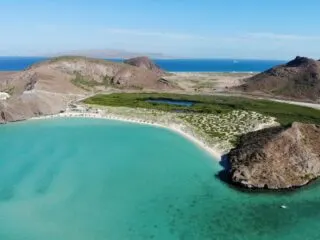 Balandra Beach in Baja California Sur, Mexico. A true paradise and one of the most beautiful beaches in the world.