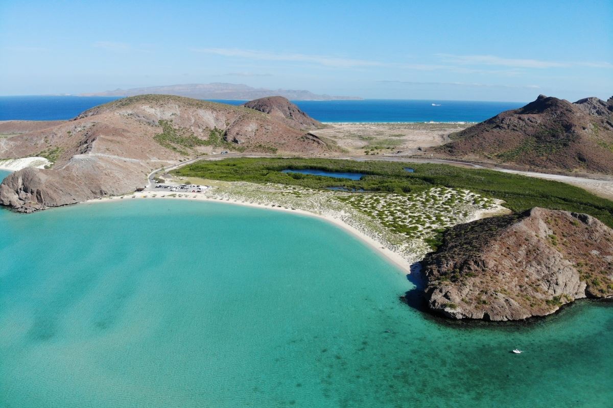 Balandra Beach in Baja California Sur, Mexico. A true paradise and one of the most beautiful beaches in the world.