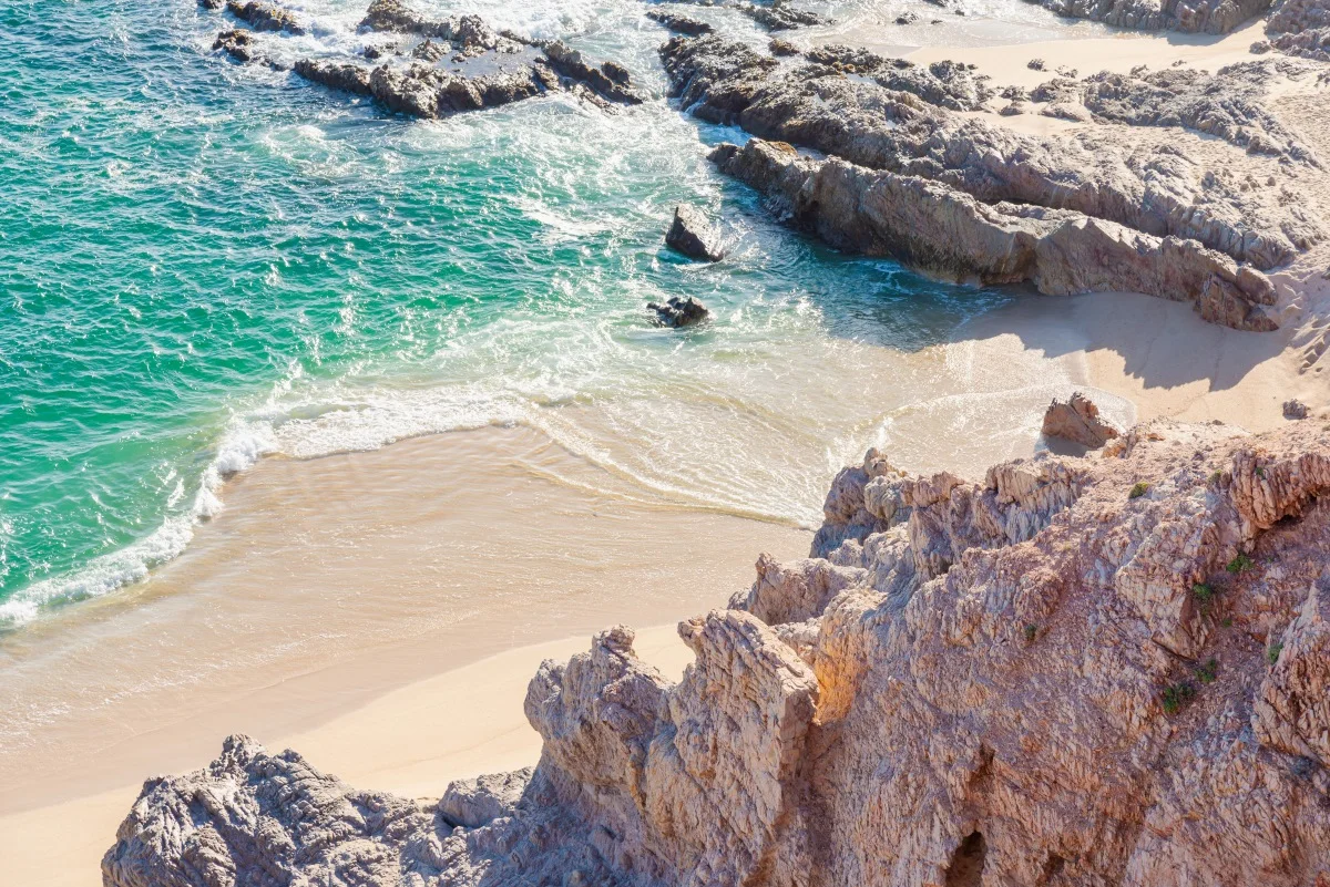 Rocky Coastline in Cabo San Lucas Mexico