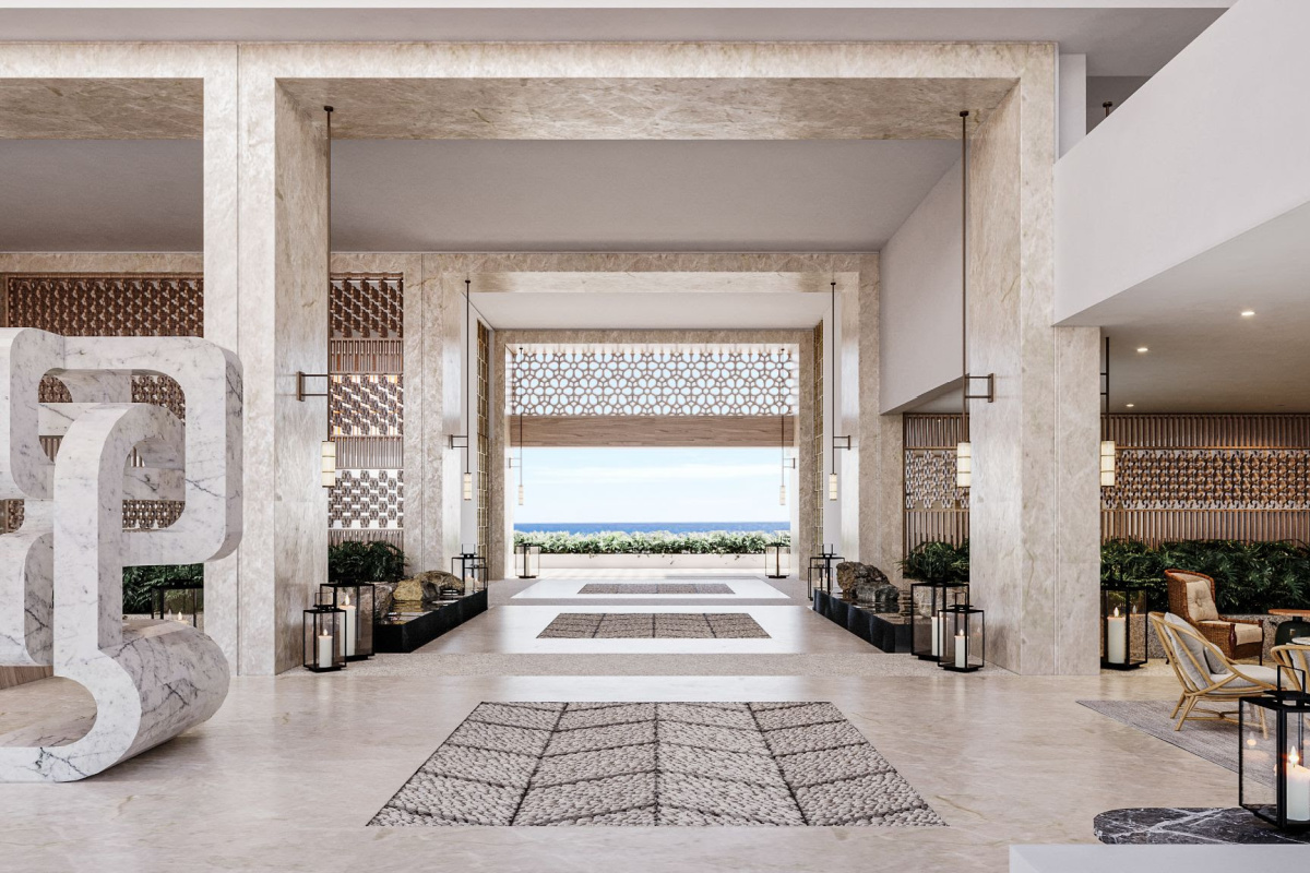 Adult-Only Grand Velas Boutique Hotel Lobby