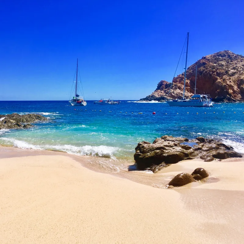 Santa Maria Beach in Los Cabos, Baja California sur, Mexico